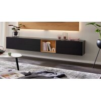 Interliving Wohnzimmer Serie 2034 - Lowboard schwarzer...