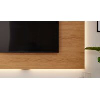 Interliving Wohnzimmer Serie 2034 - Wandpaneel Eiche - ca. 240 x 122 cm