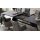 Interliving Esszimmer Serie 5123 – Kulissentisch Glas-Keramik Oxid & schwarzes Metall - ca. 220 - 340 x 100 cm