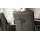Interliving Esszimmer Serie 5123 – Armlehnstuhl mit Funktionen hellgraues Leder Fog & schwarzes Metall