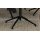 Interliving Esszimmer Serie 5123 – Armlehnstuhl mit Funktionen hellgraues Leder Fog & schwarzes Metall
