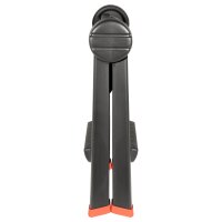 vidaXL Leiter Schwarz und Rot 46 x 30 x 63 cm PP und Elastomer Schwarz 42033392