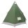 vidaXL 3 Personen Grün 185T Polyester mit PU-Beschichtung Grün 42042206