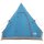 vidaXL 3 Personen Blau 185T Polyester mit PU-Beschichtung Blau 42042207