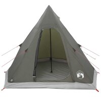 vidaXL 3 Personen Olivegrün 185T Polyester mit PU-Beschichtung Grün 42042209