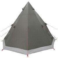 vidaXL 3 Personen Olivegrün 185T Polyester mit PU-Beschichtung Grün 42042209