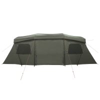 vidaXL 3 Personen 3-Personen Olivegrün Grün 42042277
