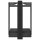 vidaXL Billardqueue-Ständer Holzwerkstoff 42 x 43 x 60 cm Schwarz Schwarz 3429726