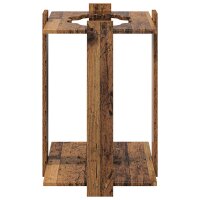 vidaXL Billardqueue-Ständer Holzwerkstoff 42 x 43 x 60 cm Altholz Braun 3429732