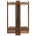 vidaXL Billardqueue-Ständer Holzwerkstoff 42 x 43 x 60 cm Altholz Braun 3429732