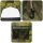 vidaXL Angelzelt mit Schnellverschluss 4 Personen Helles Camouflage Mehrfarbig 42042279