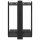vidaXL Billardqueue-Ständer Holzwerkstoff 42 x 43 x 60 cm Schwarz Schwarz 8006783