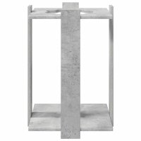 vidaXL Billardqueue-Ständer Holzwerkstoff 42 x 43 x 60 cm Betongrau Grau 8006785