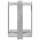 vidaXL Billardqueue-Ständer Holzwerkstoff 42 x 43 x 60 cm Betongrau Grau 8006785