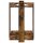 vidaXL Billardqueue-Ständer Holzwerkstoff 42 x 43 x 60 cm Raucheiche Braun 8006787