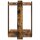 vidaXL Billardqueue-Ständer Holzwerkstoff 42 x 43 x 60 cm Raucheiche Braun 8006787