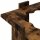vidaXL Billardqueue-Ständer Holzwerkstoff 42 x 43 x 60 cm Raucheiche Braun 8006787