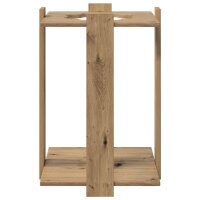 vidaXL Billardqueue-Ständer Holzwerkstoff 42 x 43 x 60 cm Braun 8006790
