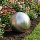 vidaXL Gebürsteter Ball Ø 37,5 cm Silber Edelstahl 201 Silber 42008418