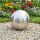 vidaXL Gebürsteter Ball Ø 47 cm Silber Edelstahl 201 Silber 42008419