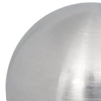 vidaXL Gebürsteter Ball 6 Stk. Ø 15 cm Silber Edelstahl 201 Silber 42008421