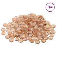 vidaXL Glasnugget 17-19 mm Aqua Rot Glas Rot 42041601