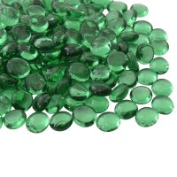 vidaXL Glasnugget 17-19 mm Grün Glas Grün 42041581