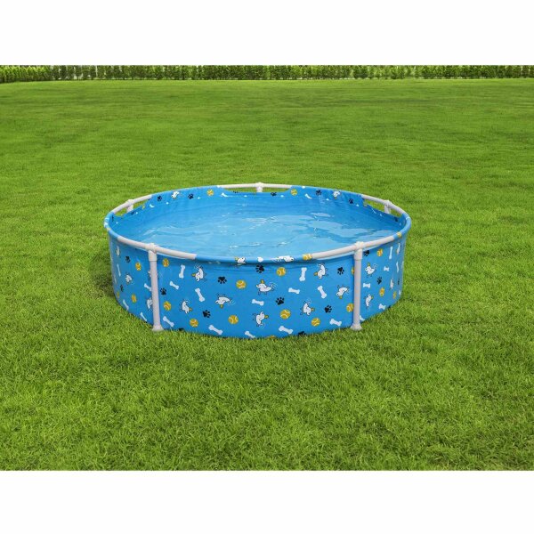 Bestway Schwimmbecken für Haustiere über dem Boden 122 x 30,5 cm Rund Blau 42035756
