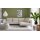 Roomio® No. 4101- Ecksofa naturfarbener Bezug Monty & schwarze Metallfüße 384 - Stellfläche ca. 301 x 201 cm