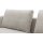 Roomio® No. 4101- Dreisitzer sandfarbener Bezug Simply Clean & schwarze Kufenfüße 380 MK - Länge ca. 230 cm