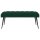 vidaXL Bank mit Knopfheftung Dunkelgrün 110 x 40 x 46 cm Samt Grün 42038573