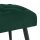 vidaXL Bank mit Knopfheftung Dunkelgrün 110 x 40 x 46 cm Samt Grün 42038573