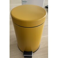 kela Kosmetikeimer Monaco currygelb 17cm 3l 24285