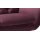 SOFAkultur Programm SK 254 Sixty 2.0 - 2,5-Sitzer purplefarbener Bezug Velvet & mattschwarze Füße – Länge ca. 200 cm