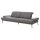 Interliving Sofa Serie 4460 - Zweisitzer grauer Bezug Clint & schwarze Metallfüße - Länge ca. 232 cm