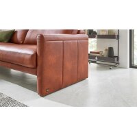 Interliving Sofa Serie 4004 - Zweisitzer cognacfarbenes LongLife-Leder Z75-50 - Länge ca. 200 cm
