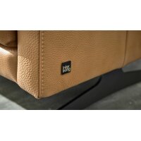 Interliving Sofa Serie 4004 - Zweisitzer fangofarbenes LongLife-Leder Z84-21 - Länge ca. 220 cm