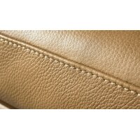 Interliving Sofa Serie 4004 - Zweisitzer fangofarbenes LongLife-Leder Z84-21 - Länge ca. 220 cm