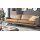 Interliving Sofa Serie 4004 - Zweisitzer fangofarbenes LongLife-Leder Z84-21 - Länge ca. 220 cm
