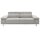 Interliving Sofa Serie 4252 – Dreisitzer stahlfarbener Bezug Sneak 149 & Metallfüße – Länge ca. 250 cm