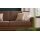 Interliving Sofa Serie 4066 – Dreisitzer walnussfarbenes Leder Cloudy noce & schwarze Metallfüße – Länge ca. 208 cm