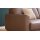 Interliving Sofa Serie 4066 – Dreisitzer walnussfarbenes Leder Cloudy noce & schwarze Metallfüße – Länge ca. 208 cm