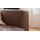 Interliving Sofa Serie 4066 – Dreisitzer walnussfarbenes Leder Cloudy noce & schwarze Metallfüße – Länge ca. 208 cm