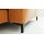 Interliving Sofa Serie 4054 – Ecksofa kurkumafarbenes LongLife-Leder Vivre & schwarze Metallfüße – Stellfläche ca. 347 x 176 cm