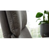 Interliving Sessel Serie 4565 grauer Bezug Clint & schwarzer Sternfuß
