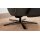 Interliving Sessel Serie 4565 grauer Bezug Clint & schwarzer Sternfuß