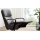 Interliving Sessel Serie 4565 grauer Bezug Clint & schwarzer Sternfuß
