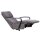 Interliving Sessel Serie 4565 grauer Bezug Clint & schwarzer Sternfuß
