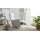 Interliving Sessel Serie 4530 silberfarbener Bezug Mara 9 & silberfarbener Sternfuß
