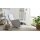Interliving Sessel Serie 4530 silberfarbener Bezug Mara 9 & silberfarbener Sternfuß